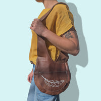 Fern Beaded Sling Bag