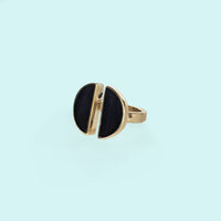 Moon Halves Ring