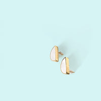 Moon Halves Studs
