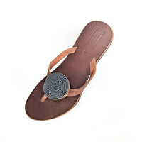 Iris Sandals in Slate