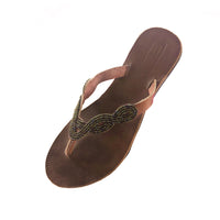 Saffron Sandals in Iris