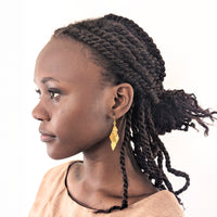 Diamond Knit Earrings