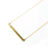 Simple Bar Necklace