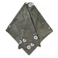 Olive Gray Square Scarf