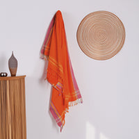 Sunset Orange Kenyan Beach Towel
