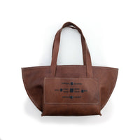 Woven Beaded Vase Tote