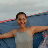 Dusty Navy Kenyan Beach Towel