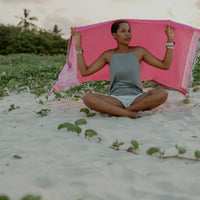 Baby Pink Kenyan Beach Towel