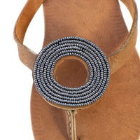 Ring Sandals in Slate