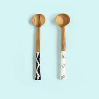 Olive Wood Inlay Spoon