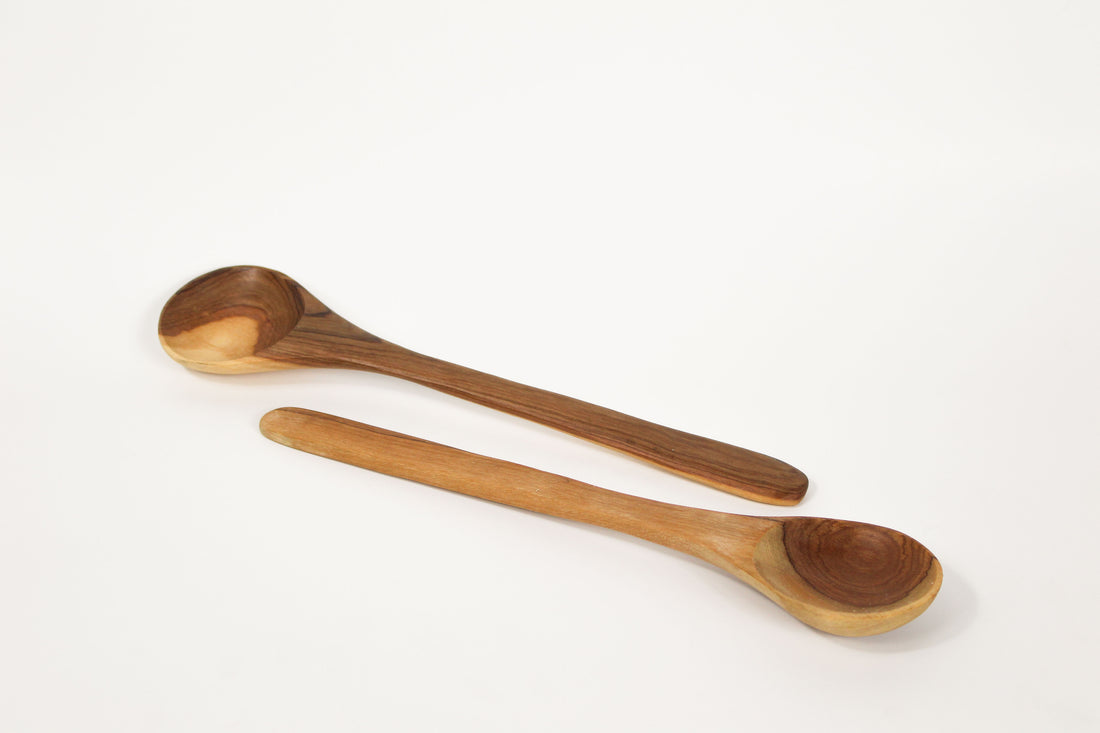 Olive Wood Wide Spoon