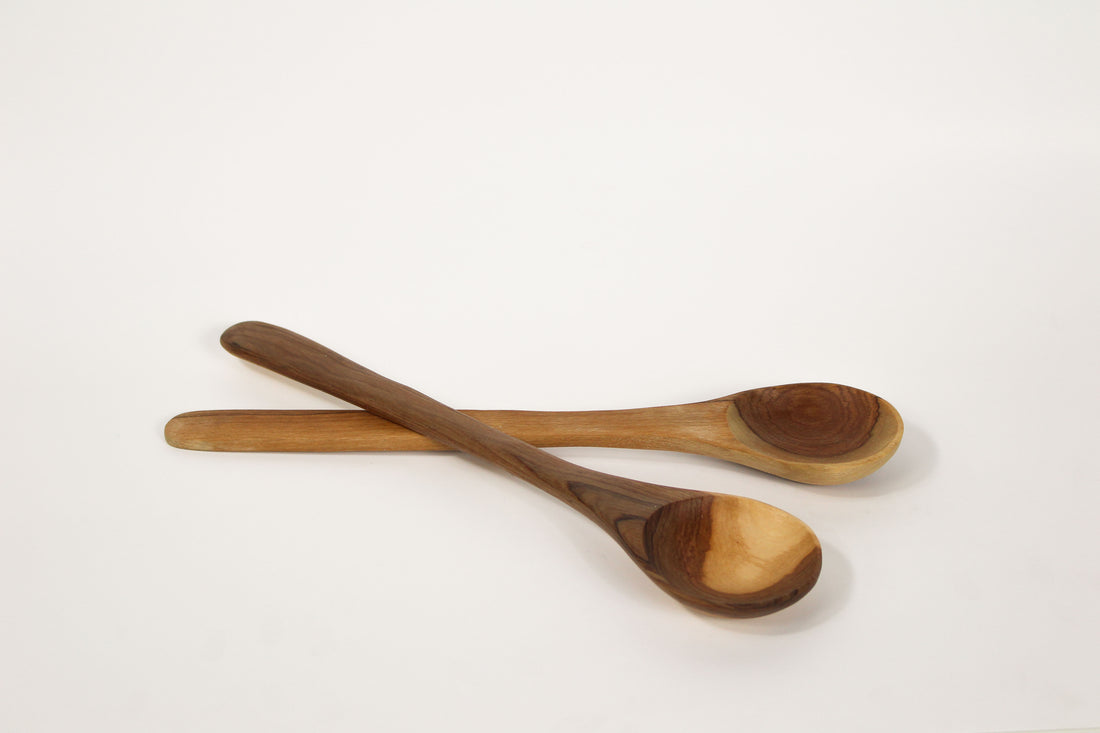 Olive Wood Wide Spoon