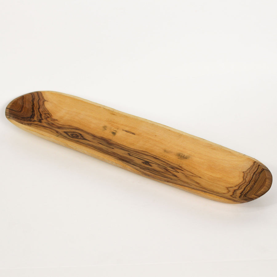 Olive Wood Baguette Bowl