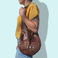 Woven Beaded Sling Bag