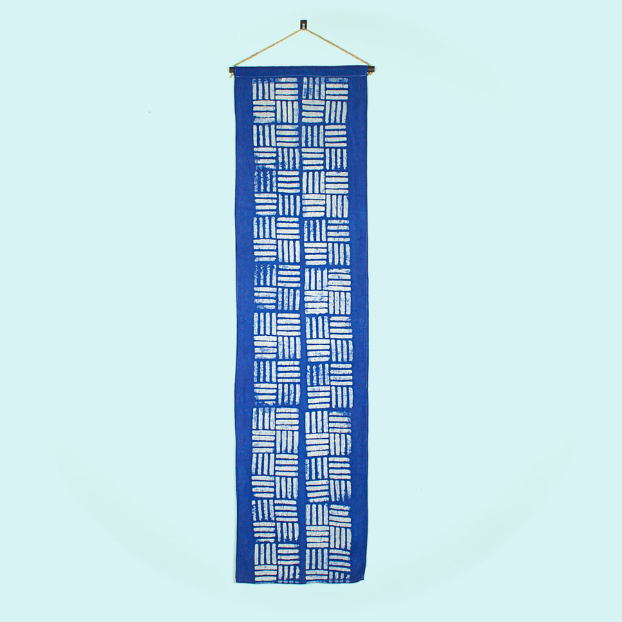 Deep Blue Wall Hanging