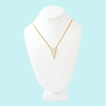 Bone Triangle Necklace