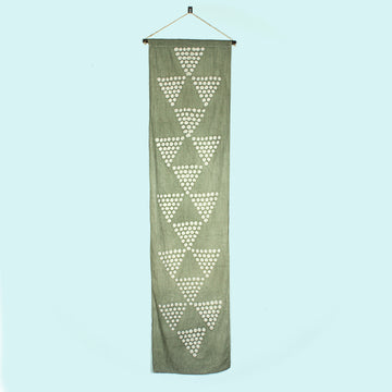 Olive Gray Wall Hanging