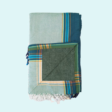 Dusty Green Kenyan Beach Towel