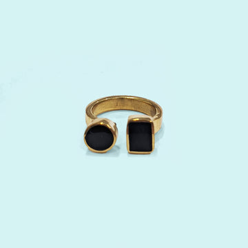 Geo Inlay Ring