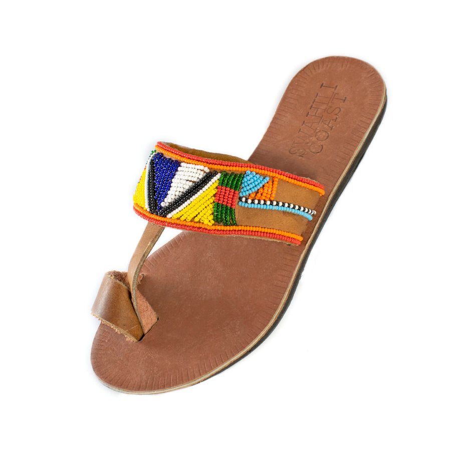 Hibiscus Sandals in Serengeti Multi