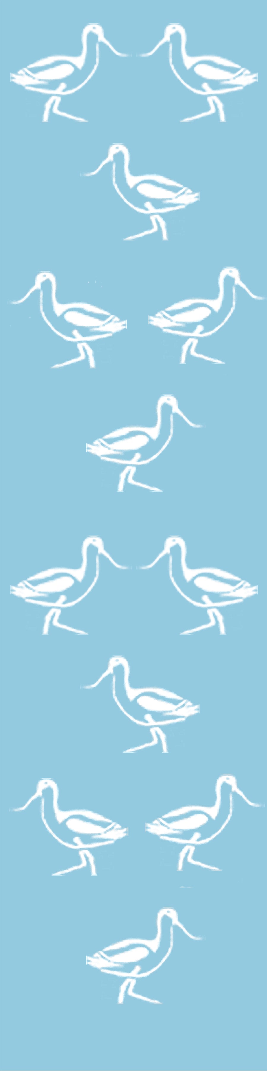 Light Blue Wall Hanging