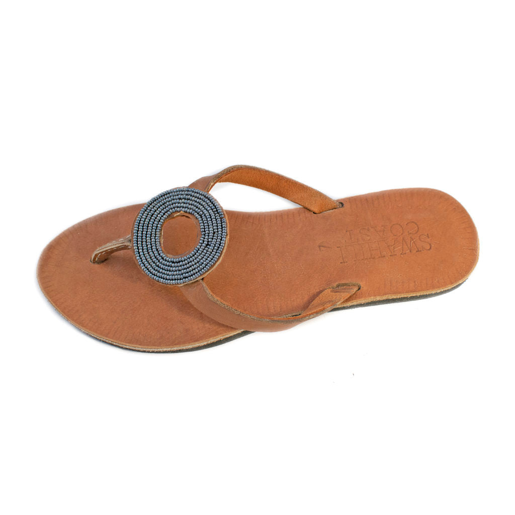 Ring Sandals in Slate