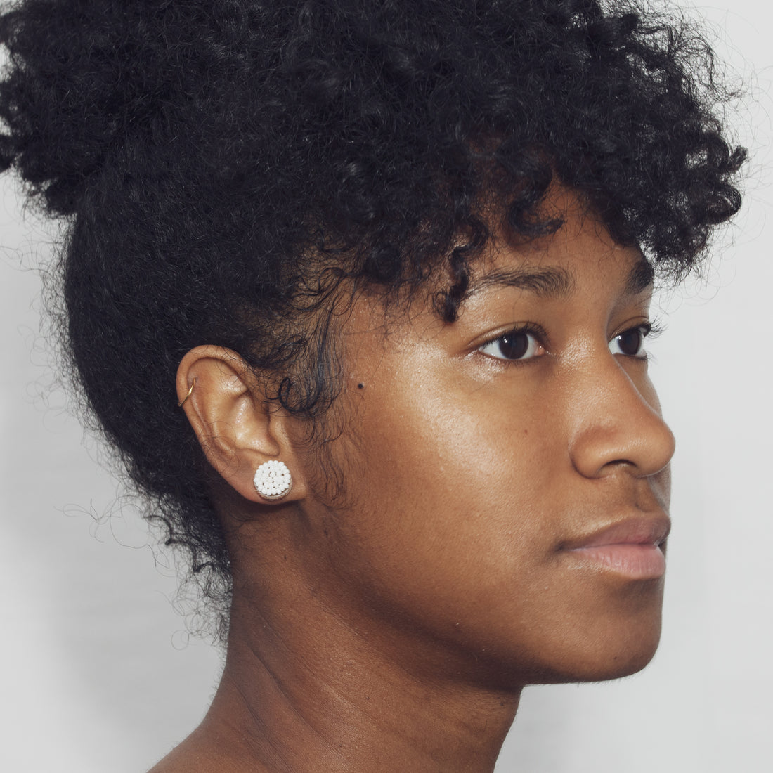 Circle Solid 1/2" Post Earrings