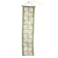 Olive Gray Wall Hanging